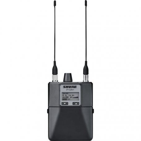 SHURE P10R+ J8E поясной приемник системы персонального мониторинга PSM1000, частотный диапазон 554-626 MHz