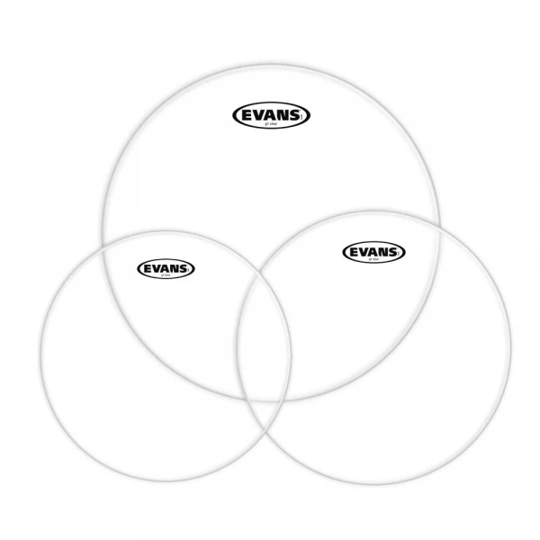 Комплект пластиков EVANS ETP-G1CLR-S 12"13"16" Genera G1 Clear
