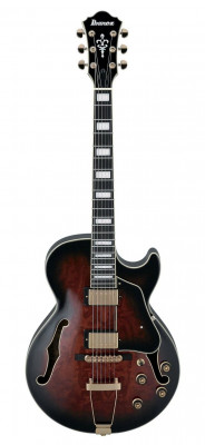 IBANEZ AG95QA-DBS полуакустическая гитара