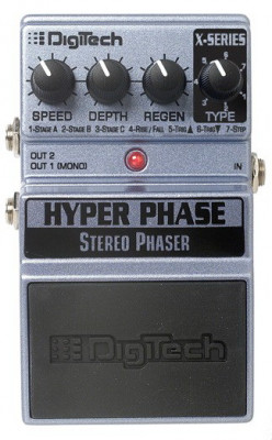 Педаль DIGITECH XHP Hyper Phase стерео фейзер для электрогитары