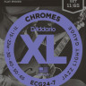 D'ADDARIO ECG24-7 Jazz Light 11-65-струны для 7-струнной электрогитары