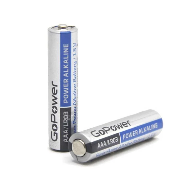 Батарейка мизинчиковая GoPower Alkaline AAA/LR03 1.5V 1.5В
