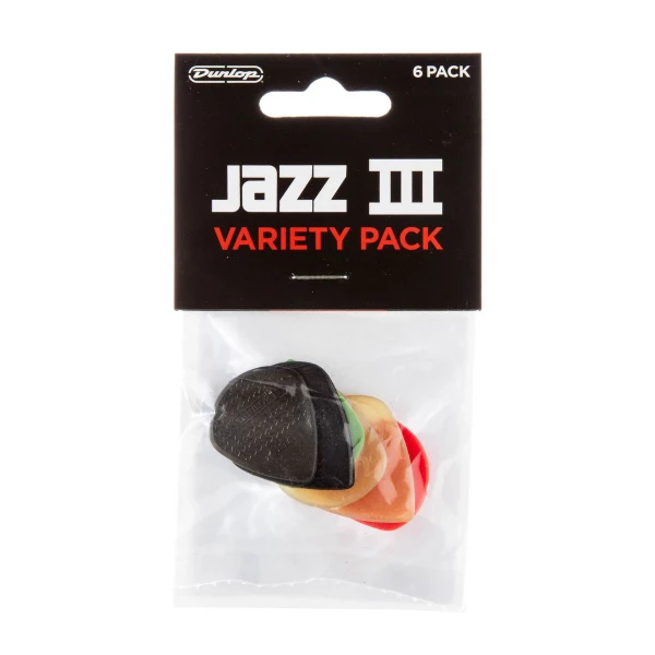 Набор медиаторов Dunlop PVP103 Variety Jazz III, 6 шт.