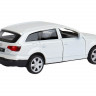 Машина "АВТОПАНОРАМА" Audi Q7, белый, 1/43, инерция, в/к 17,5*12,5*6,5 см