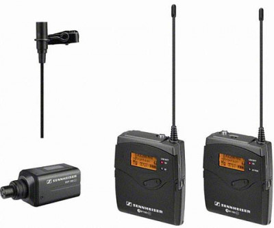 SENNHEISER EW 100 ENG-G3-B-X -UHF радиосистема накамерная с петличным микрофоном