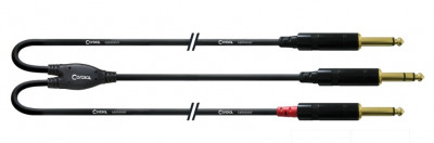 Кабель Y-адаптер Cordial CFY 1.5 VPP-LONG