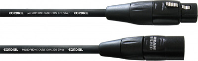 Cordial CIM 7.5 FM микрофонный кабель XLR мама-XLR папа 7,5 м