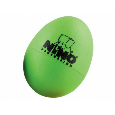 MEINL NINO540GG-2 шейкер-яйцо, пара, материал: пластик, цвет: салатовый