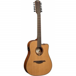 LAG T200D12CE 12-струнная электроакустическая гитара LAG T200D12CE 12-струнная электроакустическая гитара