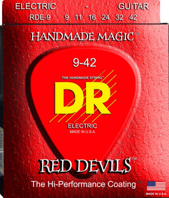 Комплект струн для электрогитары DR RDE-9